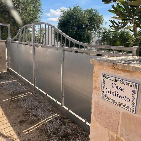 Casa Giuliveto - Charmantes Ferienhaus Mit Privatpool In Olivenhain Ostuni Zewnętrze zdjęcie