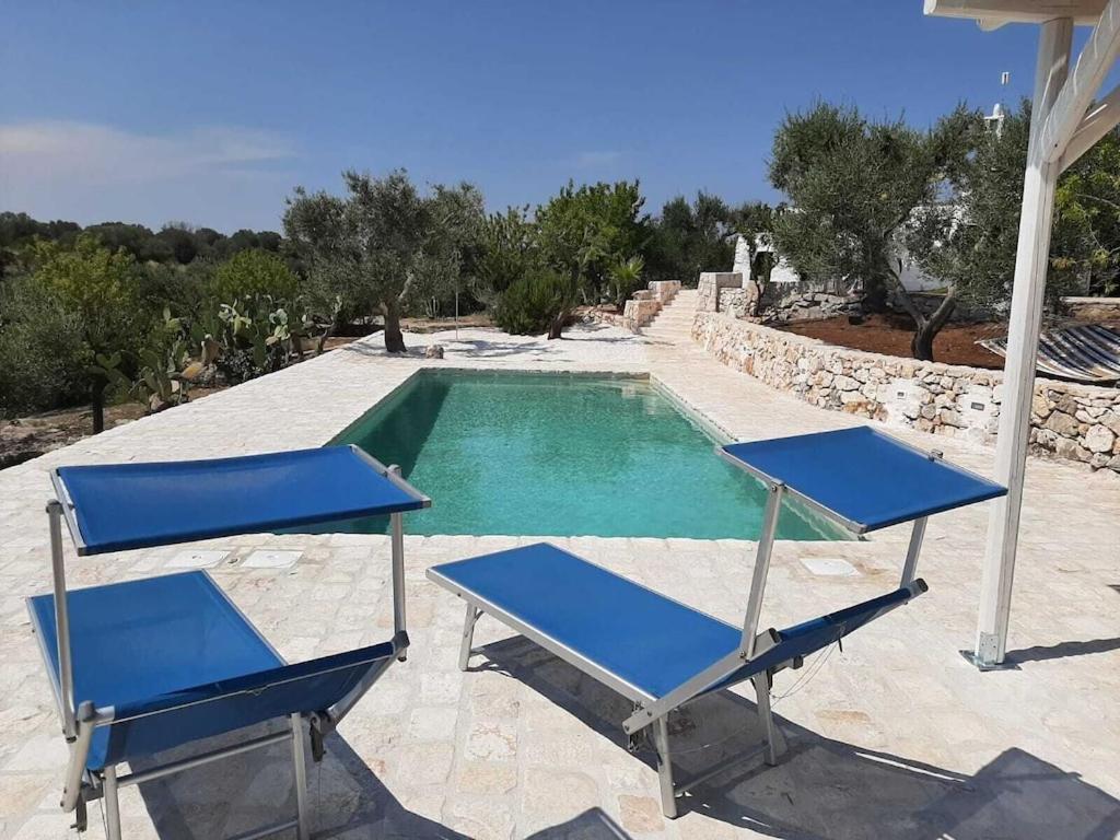 Casa Giuliveto - Charmantes Ferienhaus Mit Privatpool In Olivenhain Ostuni Zewnętrze zdjęcie